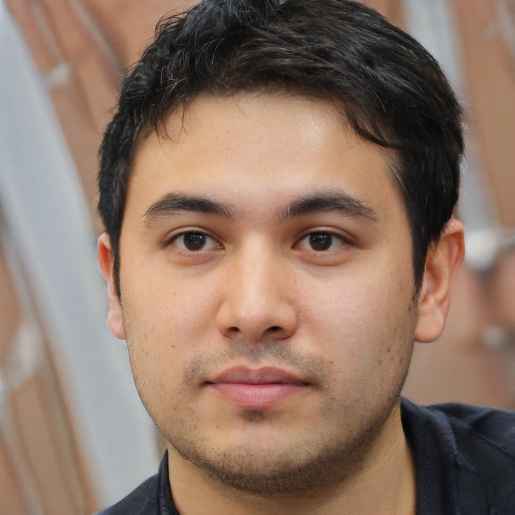 Portrait of a volunteer from the winter fair