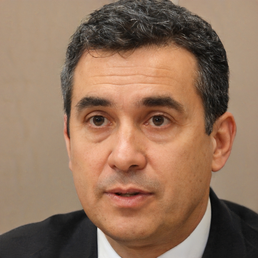 Portrait of a family member attending the fair